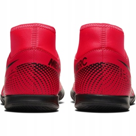 Zapatos de fútbol Nike Mercurial Superfly 7 Club Ic AT7979 606 negro rojo 6