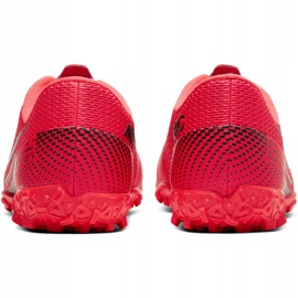 Calzado de fútbol Nike Mercurial Vapor 13 Academy Tf Junior AT8145 606 rojo rojo 4