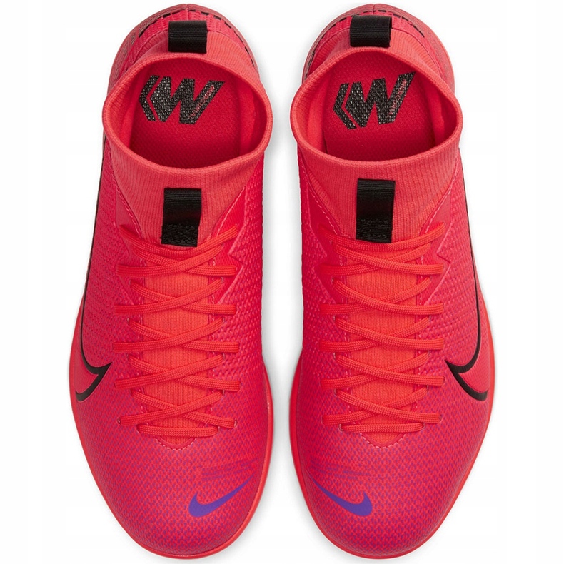 Zapatos de fútbol Nike Mercurial Superfly 7 Academy Ic Junior AT8135 606 rojo rojo 1