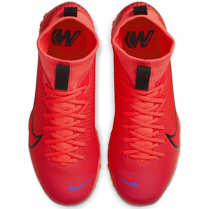 Calzado de fútbol Nike Mercurial Superfly 7 Academy Tf Junior AT8143 606 rojo rojo 1