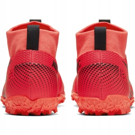 Calzado de fútbol Nike Mercurial Superfly 7 Academy Tf Junior AT8143 606 rojo rojo 4