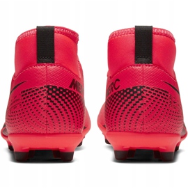 Zapatillas de fútbol Nike Mercurial Superfly 7 Club FG / MG Junior AT8150 606 rojo rojo 4