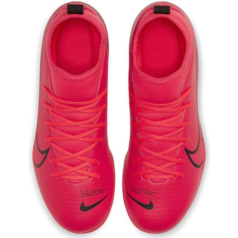 Zapatillas de fútbol Nike Mercurial Superfly 7 Club FG / MG Junior AT8150 606 rojo rojo 1