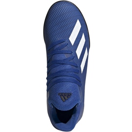 Botas de fútbol adidas X 19.3 Tf Junior EG7172 azul azul 2