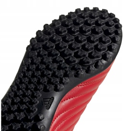 Adidas Copa 20.4 Tf rojo Junior EF1925 zapatos de fútbol 5