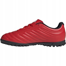 Adidas Copa 20.4 Tf rojo Junior EF1925 zapatos de fútbol 2