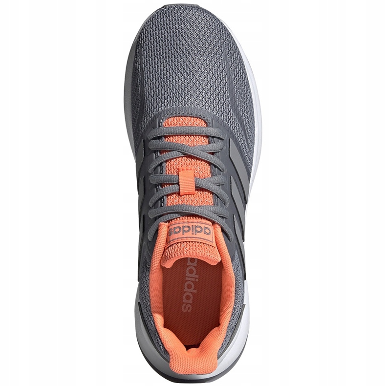 Zapatillas adidas Runfalcon mujer gris-naranja EG8628 1