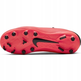 Zapatillas de fútbol Nike Phantom Vsn 2 Club Df FG / MG Junior CD4061 606 rojo rojo 8