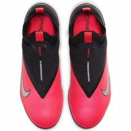Calzado de fútbol Nike React Phantom Vsn 2 Pro Df Ic CD4170 606 rojo, negro rojo 1