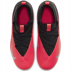 Zapatillas de fútbol Nike Phantom Vsn 2 Club Df FG / MG Junior CD4061 606 rojo rojo 1