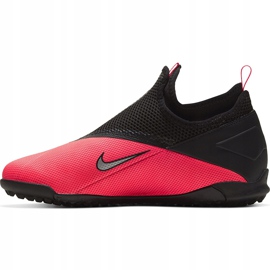 Zapatillas de fútbol Nike Phantom Vsn 2 Academy Df Tf Junior CD4078 606 rojo rojo 2