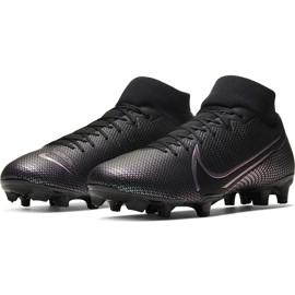 Zapatos de fútbol Nike Mercurial Superfly 7 Academy FG / MG AT7946 010 negro negro 3