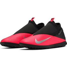 Zapatillas de fútbol Nike Phantom Vsn 2 Club Df Tf CD4173 606 rojo rojo 3
