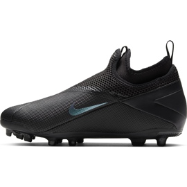 Zapatillas de fútbol Nike Phantom Vsn 2 Academy Df FG / MG Junior CD4059 010 negro negro 2