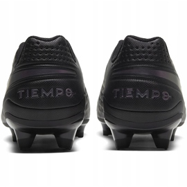 Zapatos de fútbol Nike Tiempo Legend 8 Academy FG / MG AT5292 010 negro negro 4