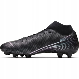Zapatos de fútbol Nike Mercurial Superfly 7 Academy FG / MG AT7946 010 negro negro 2