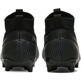 Zapatillas de fútbol Nike Mercurial Superfly 7 Academy FG / MG Junior AT8120 010 negro negro 4