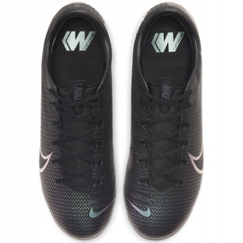 Zapatos de fútbol Nike Mercurial Vapor 13 Academy FG / MG AT5269 010 negro negro 1