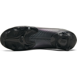 Zapatos de fútbol Nike Mercurial Vapor 13 Academy FG / MG AT5269 010 negro negro 7