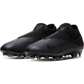 Zapatos de fútbol Nike Phantom Vsn 2 Elite Df Fg CD4161 010 violeta negro 3