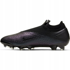 Zapatos de fútbol Nike Phantom Vsn 2 Elite Df Fg CD4161 010 violeta negro 2