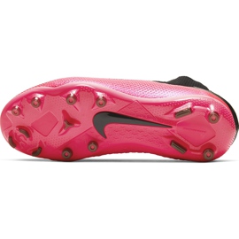 Zapatos de fútbol Nike Phantom Vsn 2 Elite Df FG / MG Junior CD4062 606 rojo rojo 8