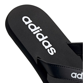 Zapatillas Adidas Eezay Flip Flop negras EG2042 blanco negro 5