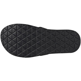 Zapatillas Adidas Eezay Flip Flop negras EG2042 blanco negro 7