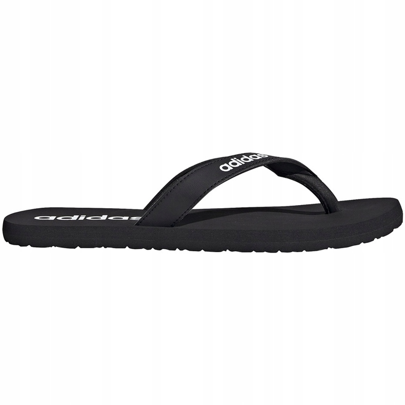 Zapatillas Adidas Eezay Flip Flop negras EG2042 blanco negro 2