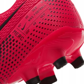 Zapatos de fútbol Nike Mercurial Vapor 13 Academy FG / MG AT5269 606 rojo rojo 6