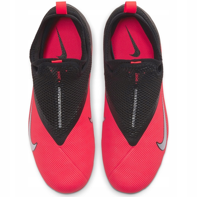 Zapatillas de fútbol Nike Phantom Vsn 2 Academy Df FG / MG Junior CD4059 606 multicolor rojo 1