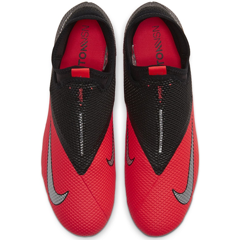 Calzado de fútbol Nike Phantom Vsn 2 Academy Df FG / MG CD4156 606 rojo rojo 1
