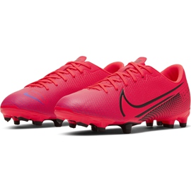Calzado de fútbol Nike Mercurial Vapor 13 Academy FG / MG Junior AT8123 606 rojo rojo 3