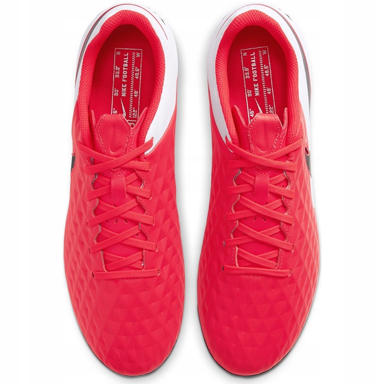 Zapatos de fútbol Nike Tiempo Legend 8 Academy FG / MG AT5292 606 rojo rojo 1