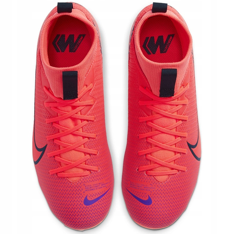 Calzado de fútbol Nike Mercurial Superfly 7 Academy FG / MG Junior AT8120 606 rojo rojo 1