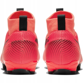 Calzado de fútbol Nike Mercurial Superfly 7 Academy FG / MG Junior AT8120 606 rojo rojo 4