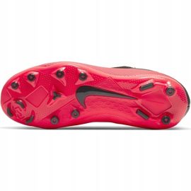 Zapatillas de fútbol Nike Phantom Vsn 2 Academy Df FG / MG Junior CD4059 606 multicolor rojo 8