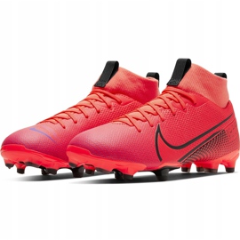 Calzado de fútbol Nike Mercurial Superfly 7 Academy FG / MG Junior AT8120 606 rojo rojo 3