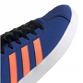 Zapatillas adidas Vl Court 2.0 K azul para niños EG2003 3