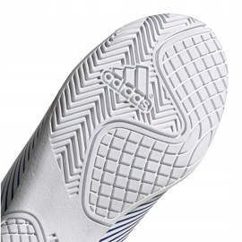 Adidas Nemeziz 19.4 In Jr zapatos de fútbol blancos y azules EF1754 multicolor 4