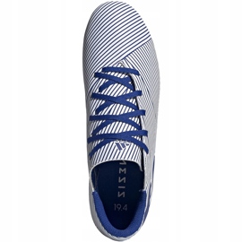 Adidas Nemeziz 19.4 FxG zapatos de fútbol en blanco y azul EF1707 multicolor 2