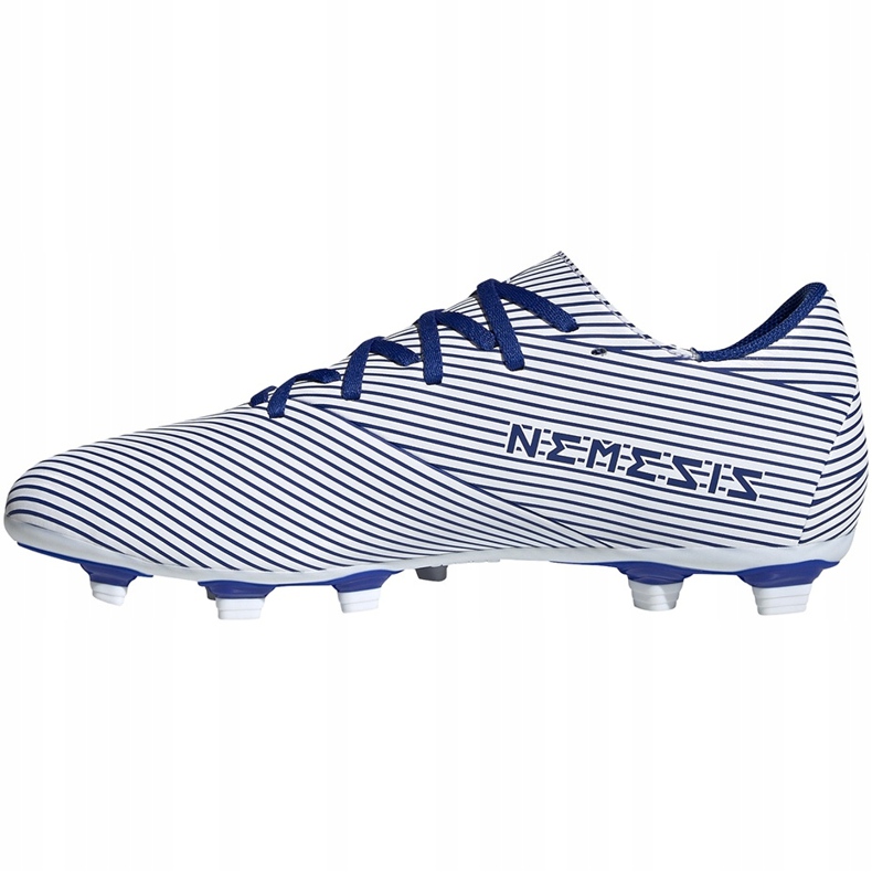Adidas Nemeziz 19.4 FxG zapatos de fútbol en blanco y azul EF1707 multicolor 1