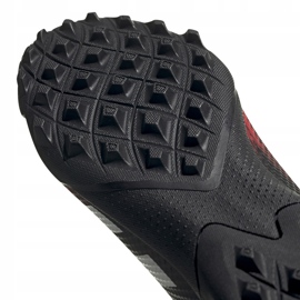 Botas de fútbol adidas Predator 20.3 Tf negras y rojas EF2208 multicolor negro 5