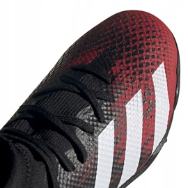 Botas de fútbol adidas Predator 20.3 Tf negras y rojas EF2208 multicolor negro 3
