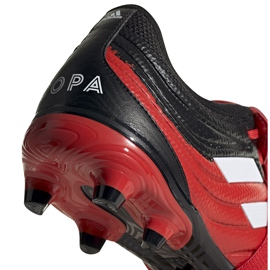 Botas de fútbol Adidas Copa Gloro 20.2 Fg rojas G28629 negro rojo rojo 4