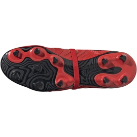 Botas de fútbol Adidas Copa Gloro 20.2 Fg rojas G28629 negro rojo rojo 6