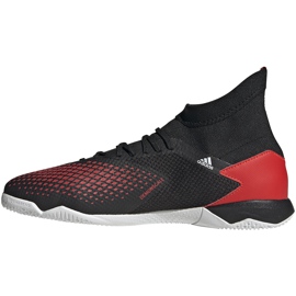 Adidas Predator 20.3 In botas de fútbol negras y rojas EF2209 multicolor negro 2