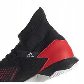 Adidas Predator 20.3 In botas de fútbol negras y rojas EF2209 multicolor negro 4