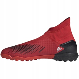Botas de fútbol adidas Predator 20.3 Ll Tf EE9576 rojo blanco rojo 2