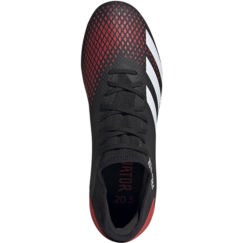 Botas de fútbol adidas Predator 20.3 L Fg negras EE9556 multicolor negro 1